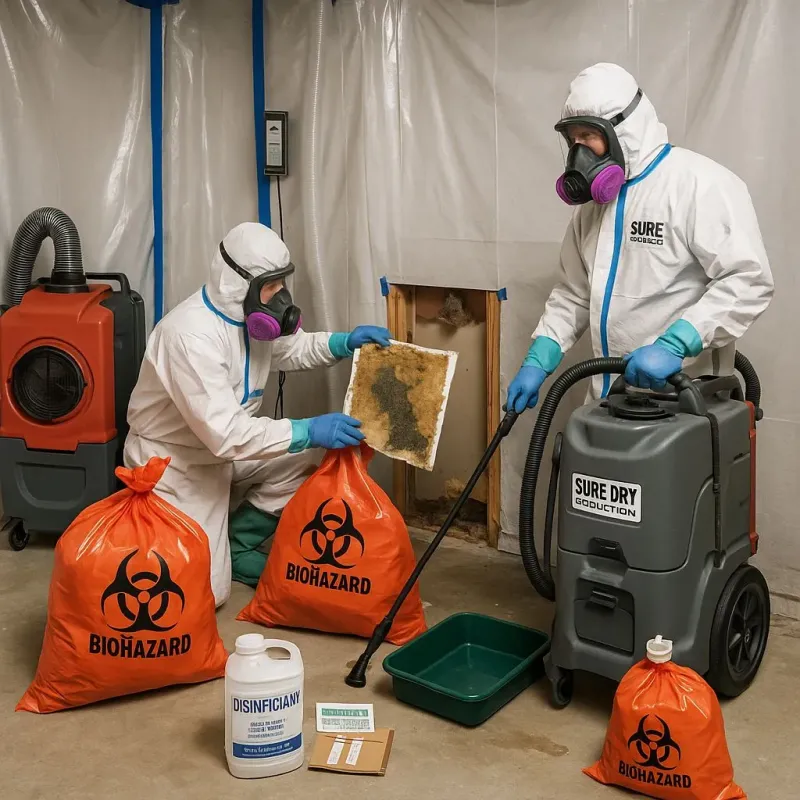Contaminated Water Handling Protocols process in Stephens County, TX
