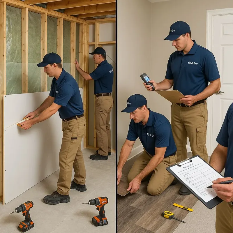 Repairs and Reconstruction process in Stephens County, TX